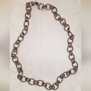 Vintage Retired Bronzallure Chain Link Necklace